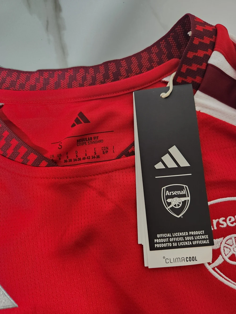 Martin Odegaard Arsenal 26/27 Home Jersey by adidas